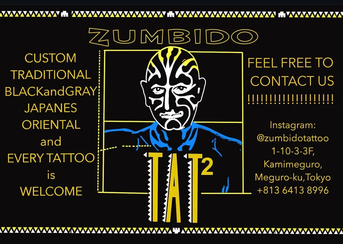 Tattoo by tattoo studio Zumbido Tattoo Tokyo at tattoo studio Zumbido Tattoo Tokyo