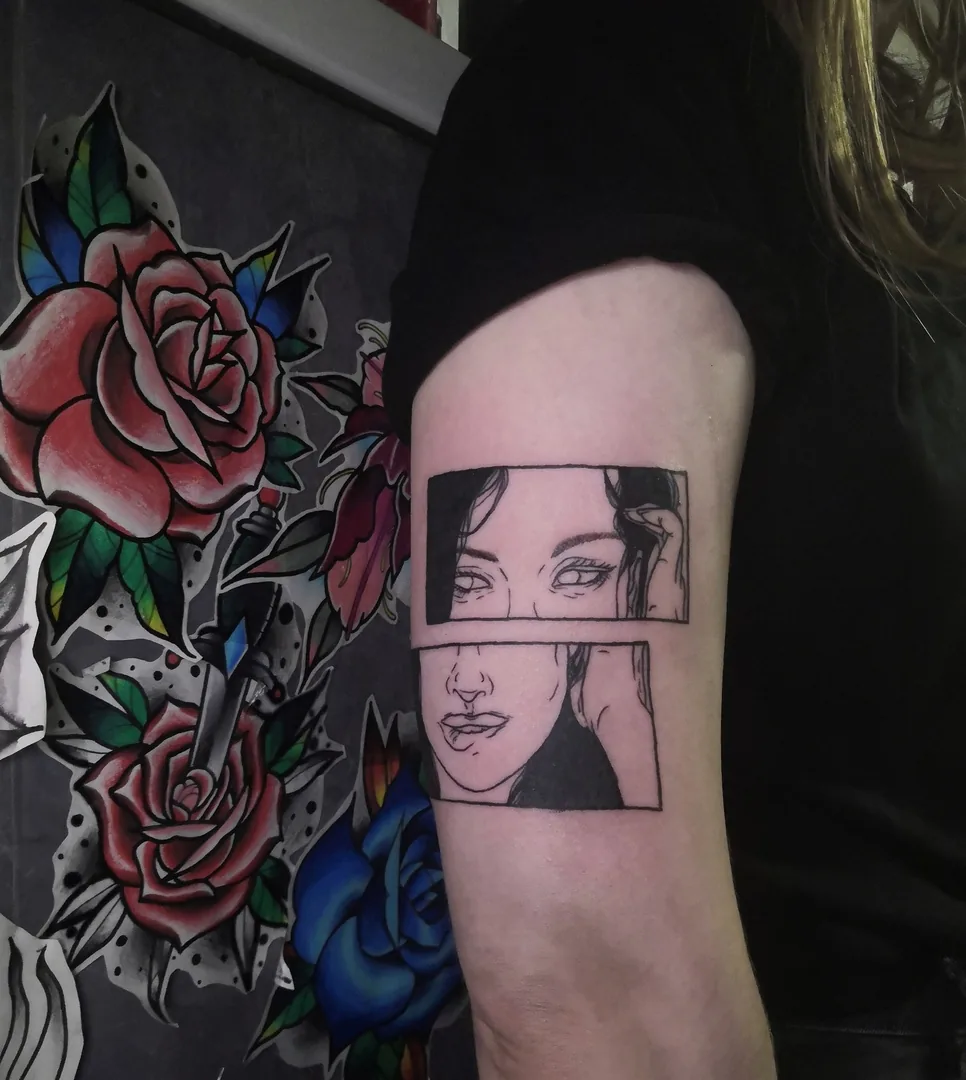 Tattoo by Тату-салон at Тату-салон