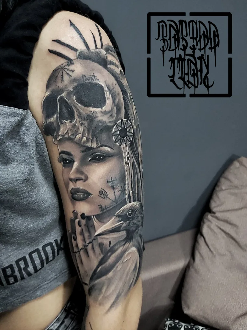 Tattoo by Тату-салон at Тату-салон