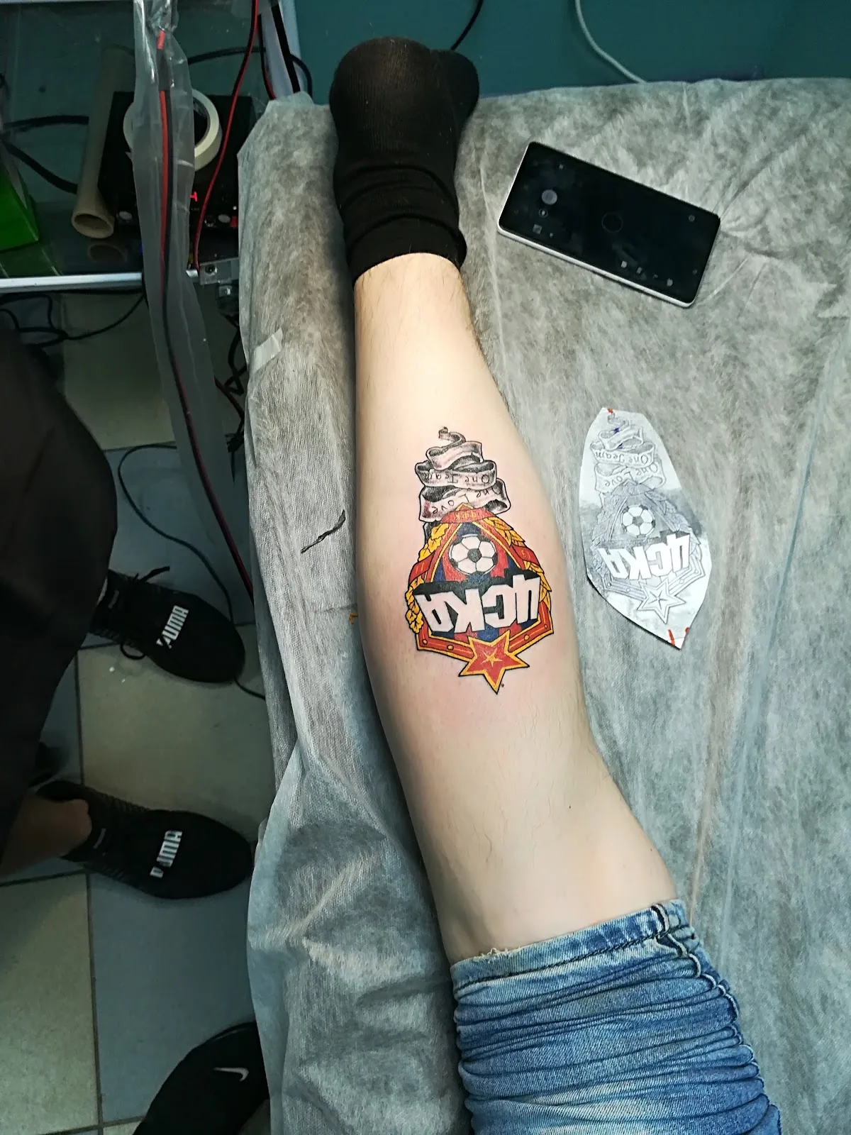Tattoo by Tatu Studiya Strela at Tatu Studiya Strela
