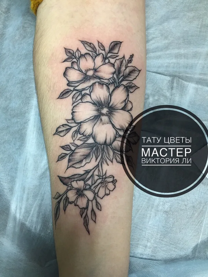Tattoo by Тет-а-Тет, тату-салон at Тет-а-Тет, тату-салон