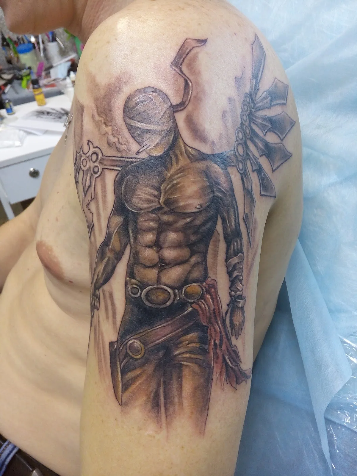 Tattoo by Тет-а-Тет, тату-салон at Тет-а-Тет, тату-салон