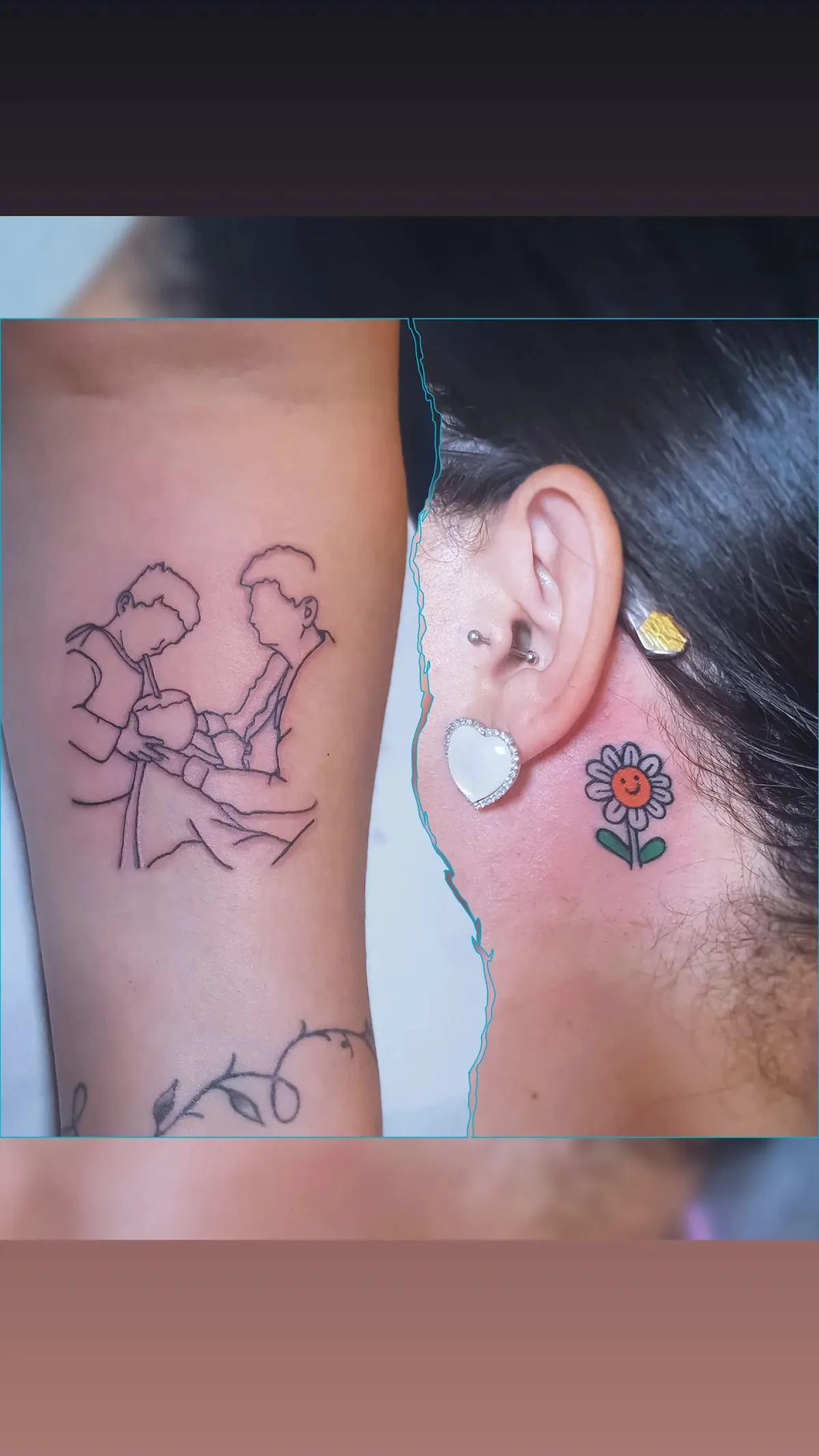 Tattoo by The black ink tattoo at The black ink tattoo