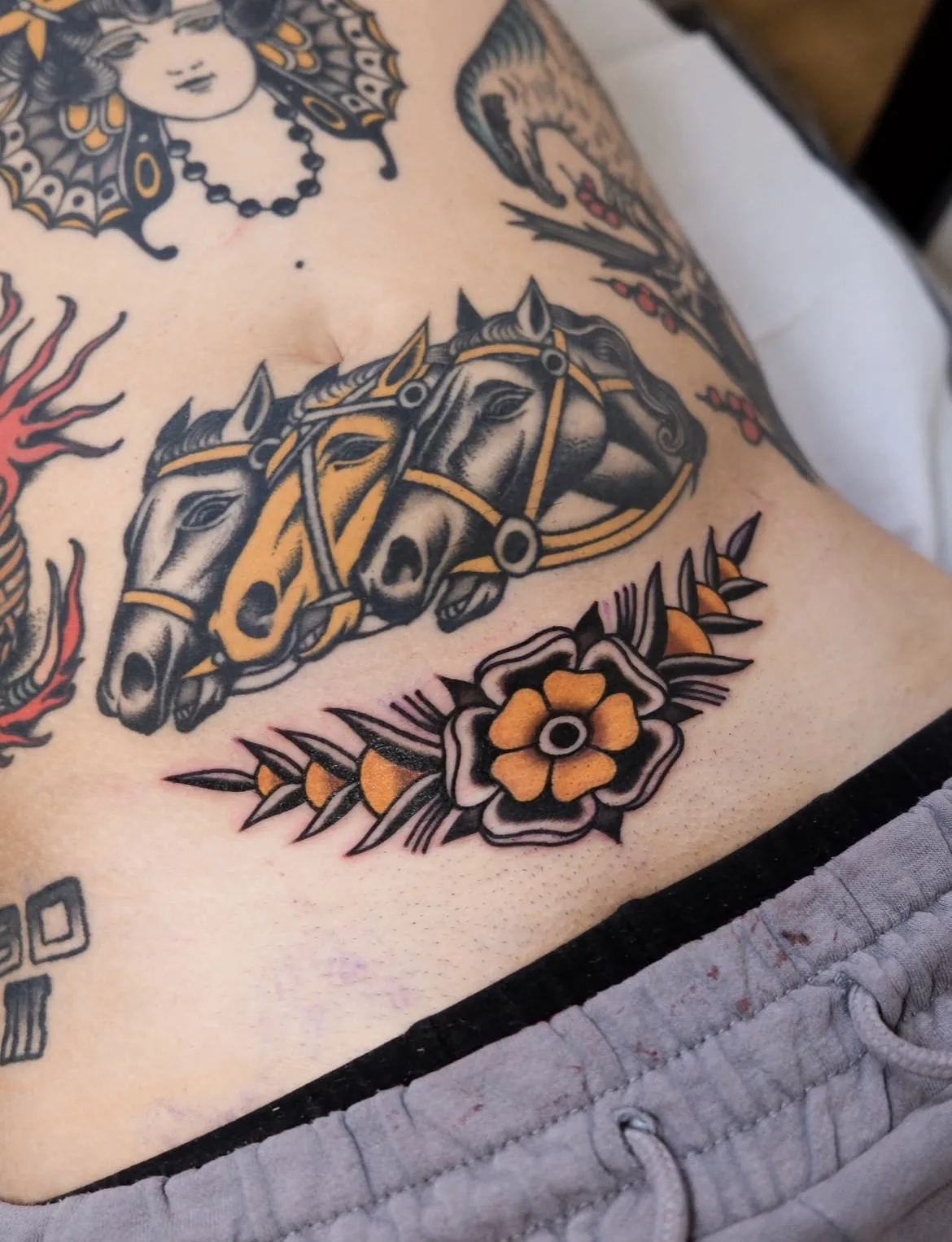Tattoo by The Blue Blood Studios at The Blue Blood Studios