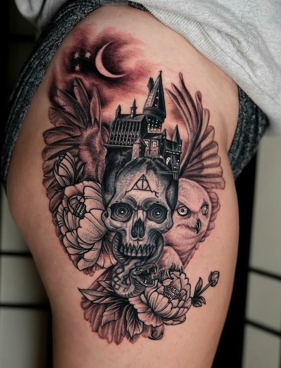 Tattoo by The Hidden Rose N.Y.C. Tattoo Studio at The Hidden Rose N.Y.C. Tattoo Studio