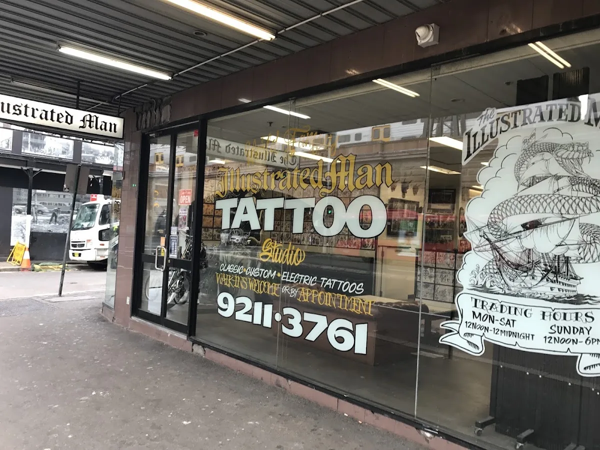 Tattoo by The Illustrated Man at The Illustrated Man
