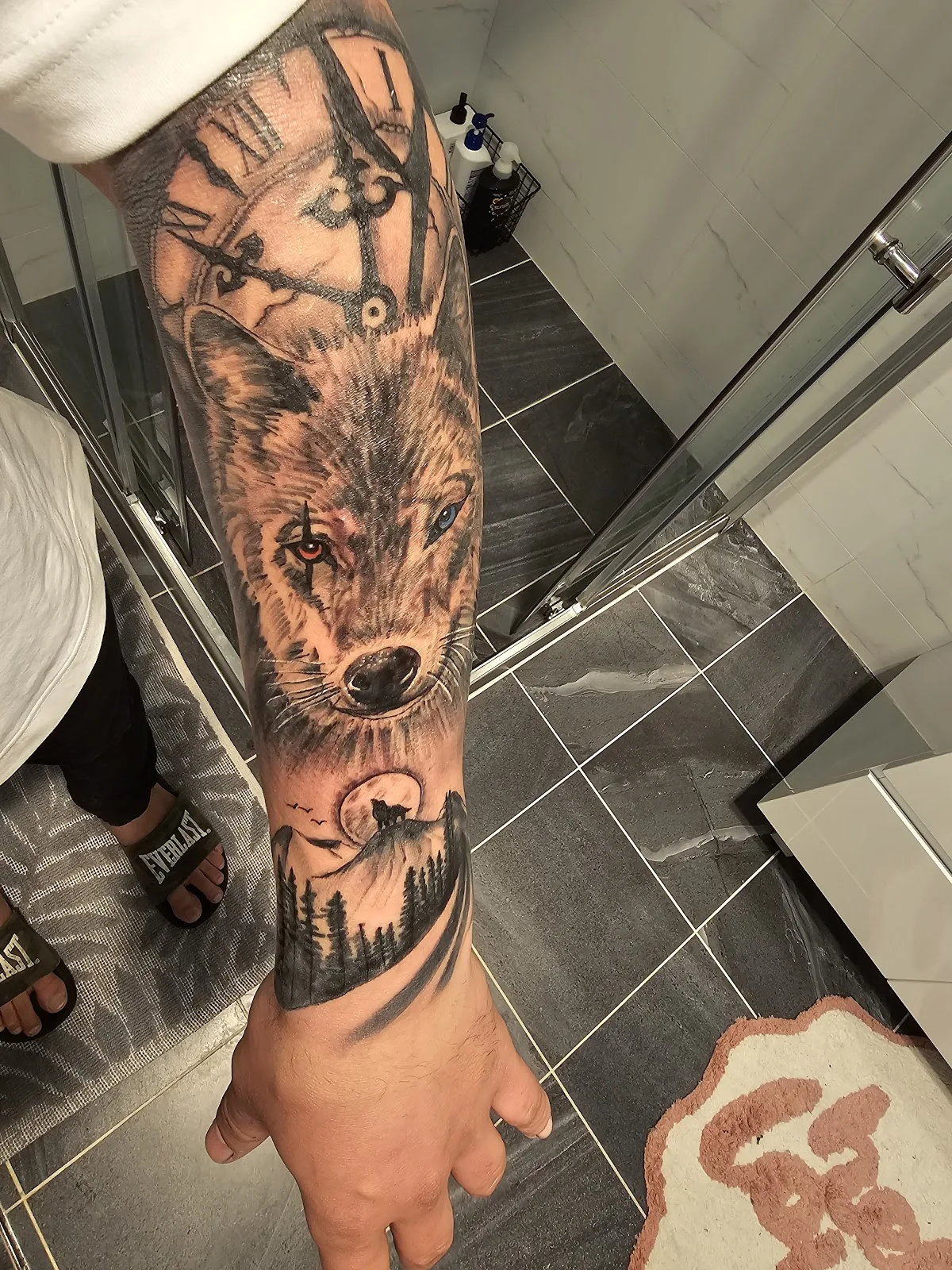 Tattoo by The Illustrated Man at The Illustrated Man