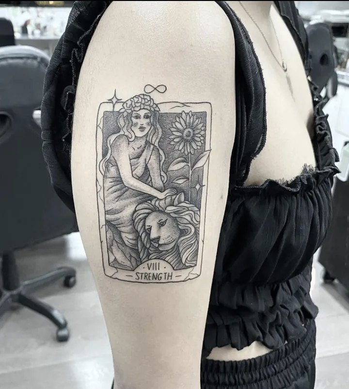 Tattoo by The Illustrated Man at The Illustrated Man