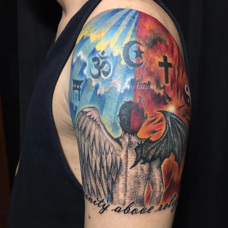 Tattoo by THEEYE TATTOO Kemang Jakarta Selatan at THEEYE TATTOO Kemang Jakarta Selatan