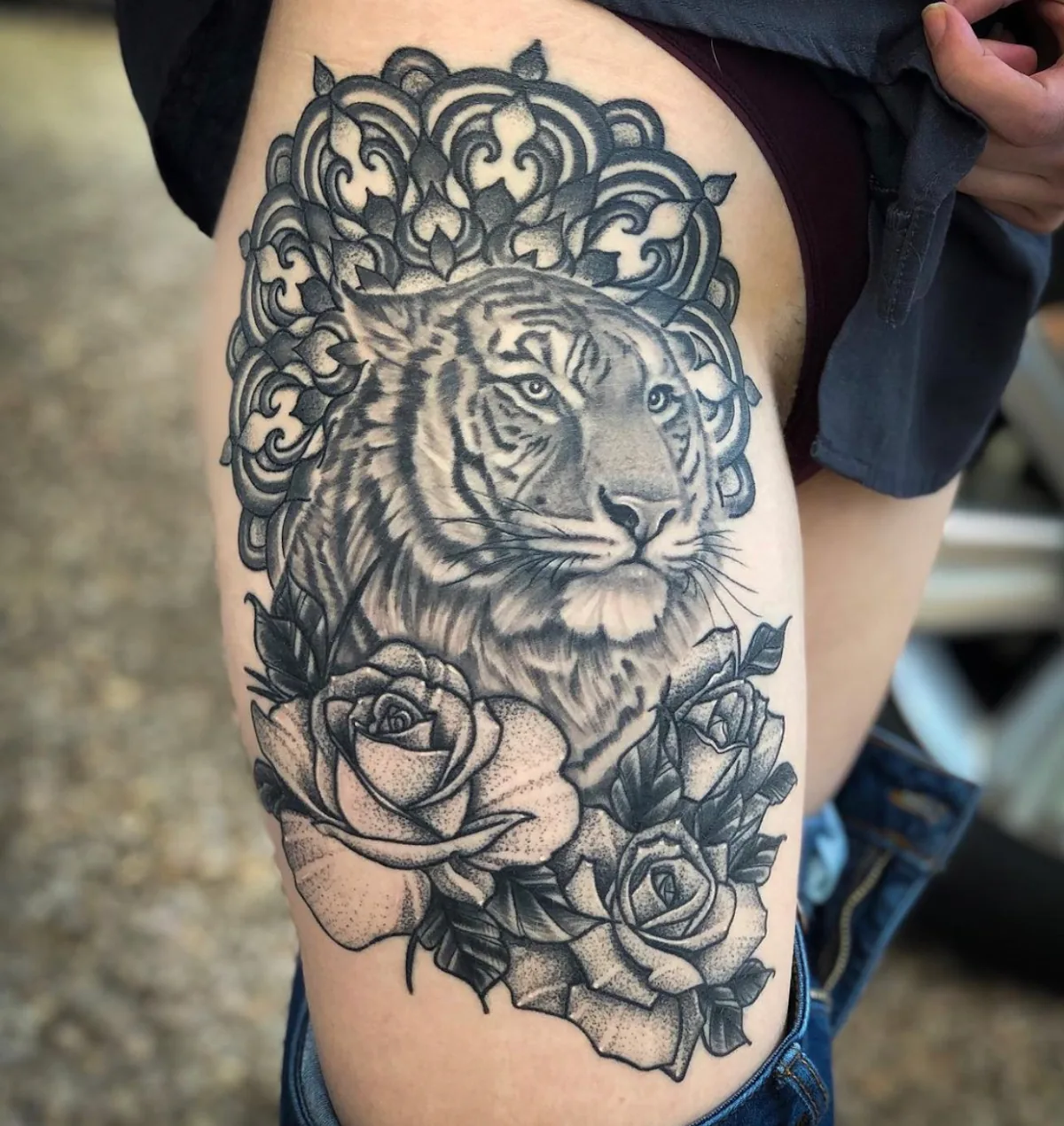 Tattoo by Think Tank Tattoo at Think Tank Tattoo
