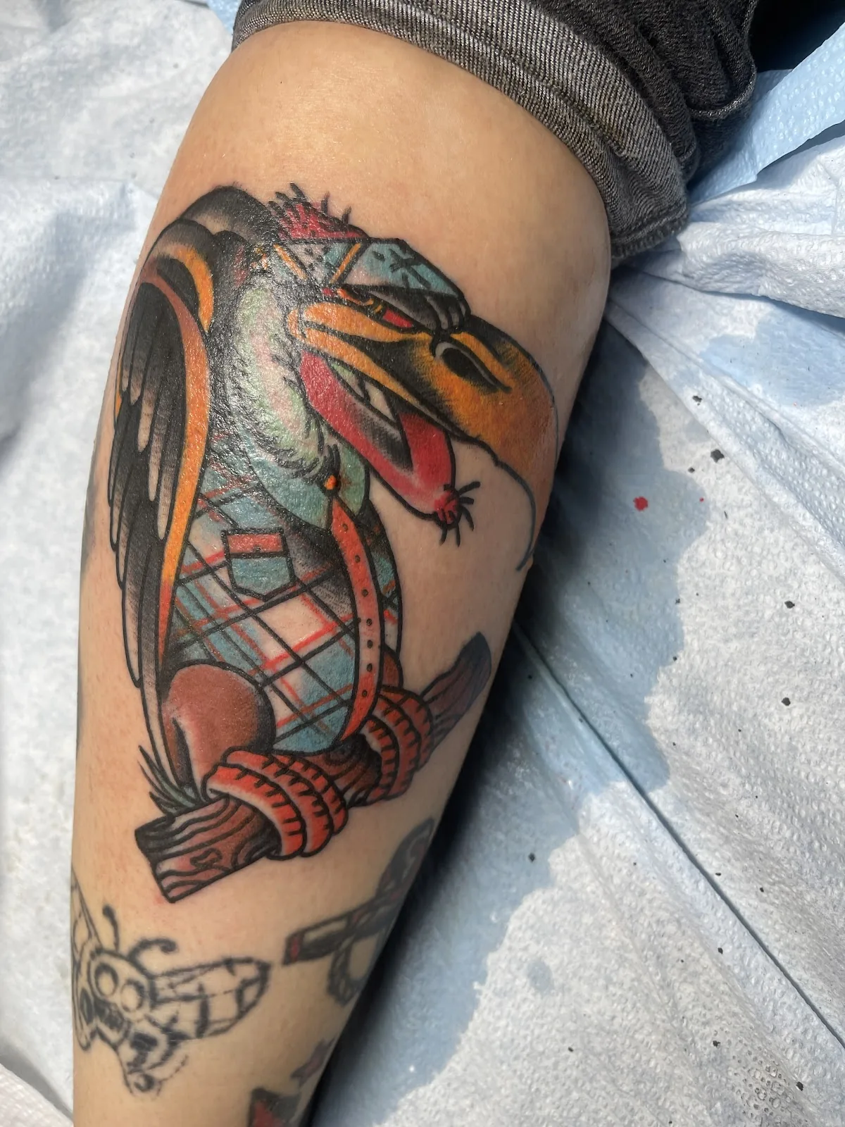 Tattoo by Tinta Rebelde hardcore tattoo at Tinta Rebelde hardcore tattoo