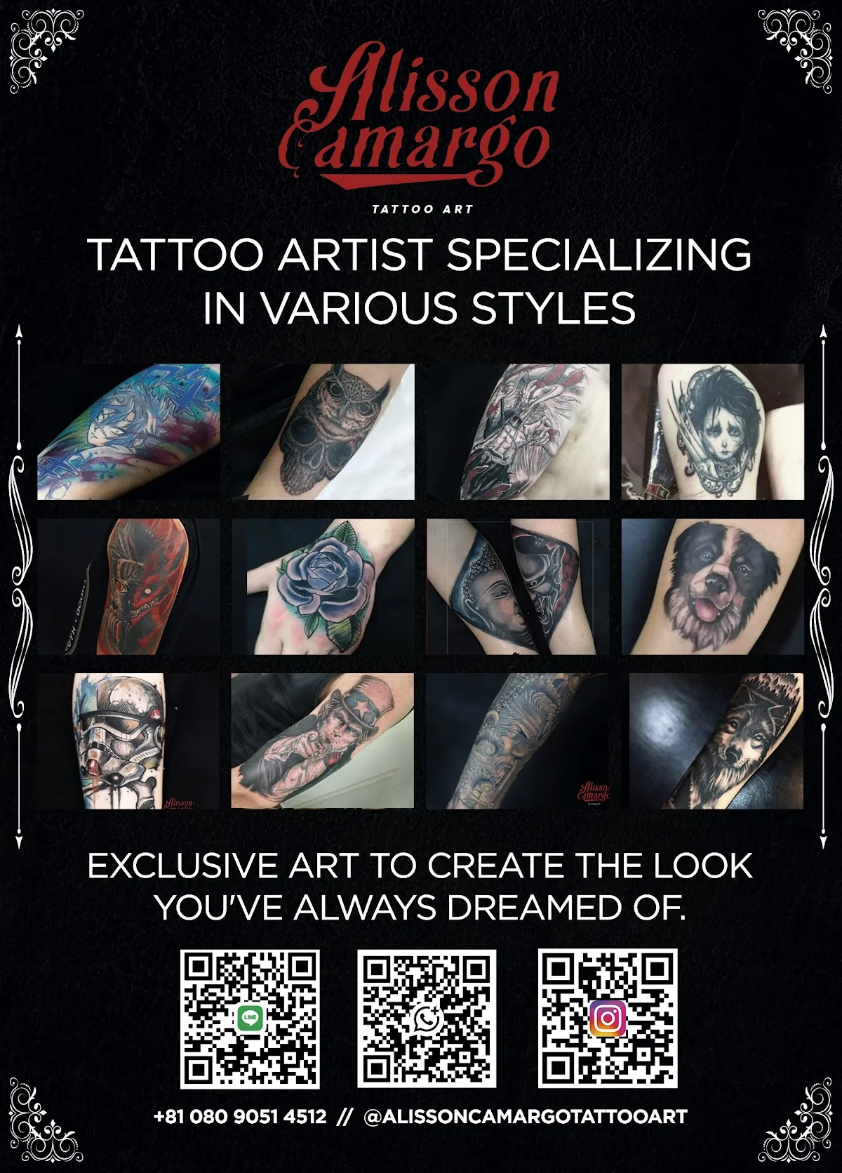 Tattoo by Tokyo Tattoo Art - Shibuya Crossing 渋谷 (Studio Private) at Tokyo Tattoo Art - Shibuya Crossing 渋谷 (Studio Private)