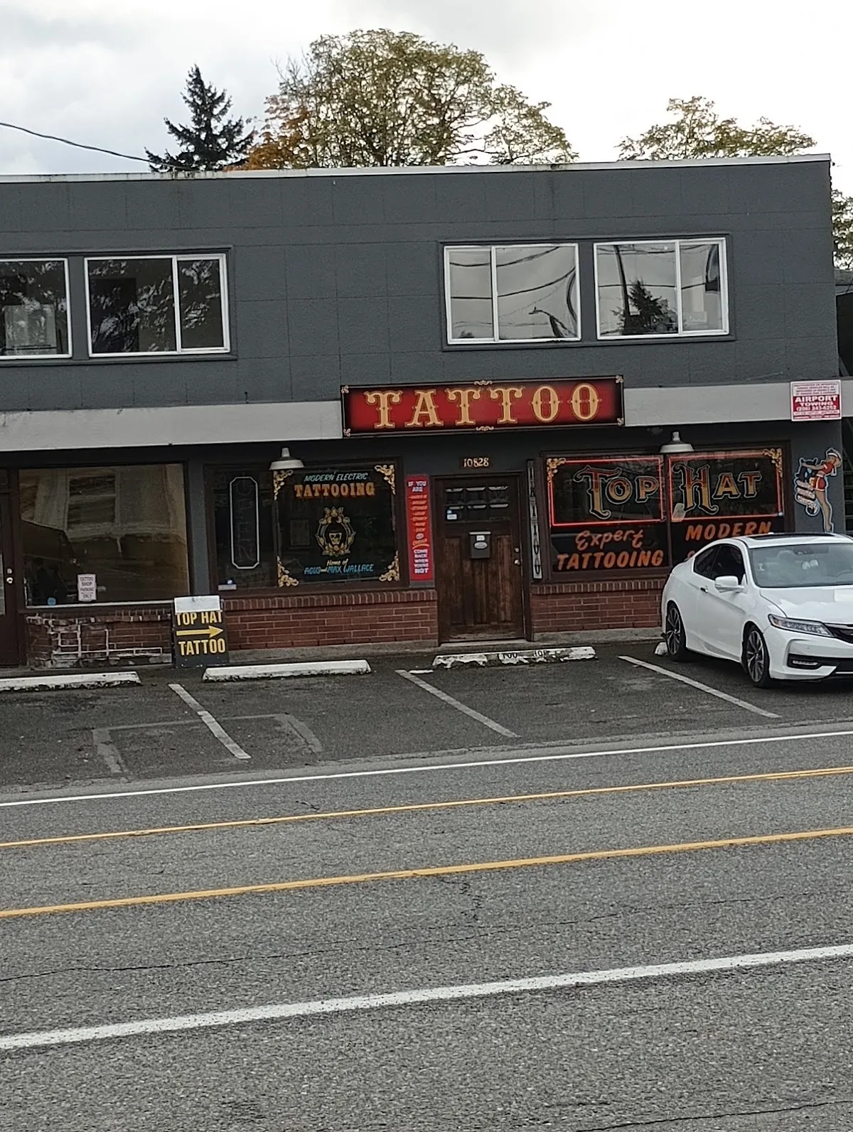 Tattoo by Top hat Tattoo and Top Hat Barber Shop at Top hat Tattoo and Top Hat Barber Shop