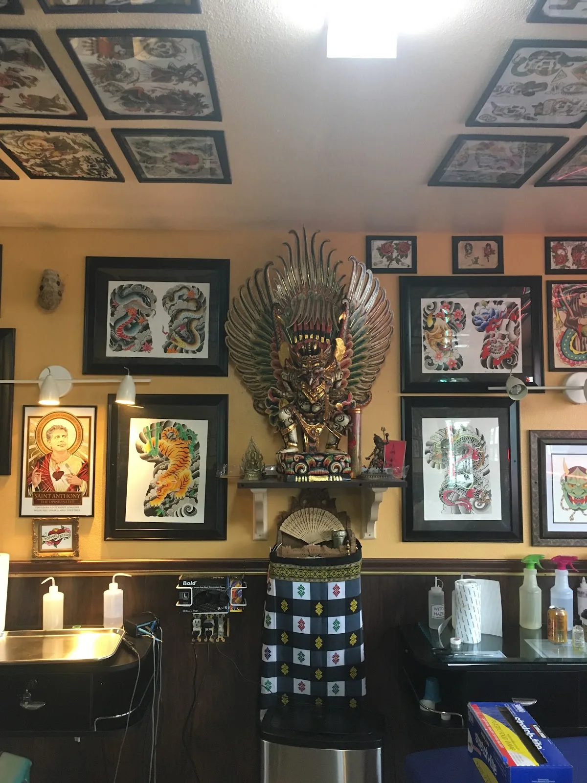 Tattoo by Top hat Tattoo and Top Hat Barber Shop at Top hat Tattoo and Top Hat Barber Shop