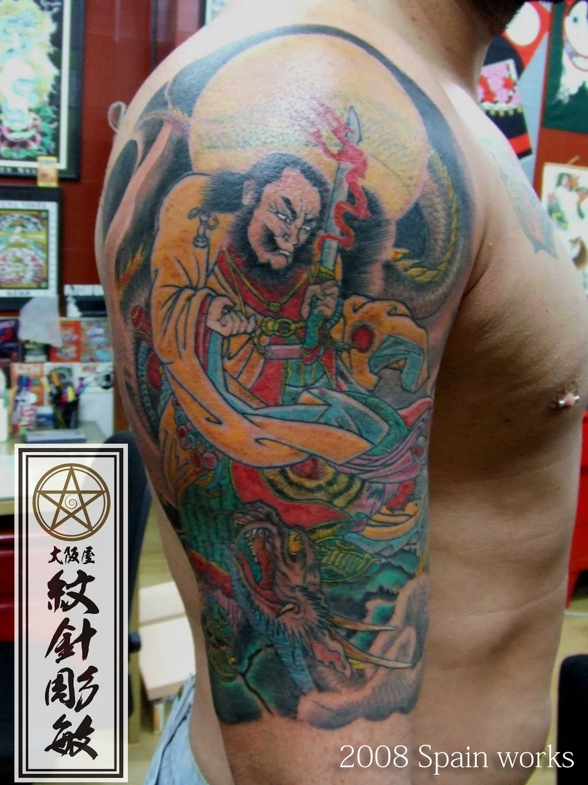 Tattoo by TOSHI TATTOO ART STUDIO [ 彫敏大阪 ] at TOSHI TATTOO ART STUDIO [ 彫敏大阪 ]