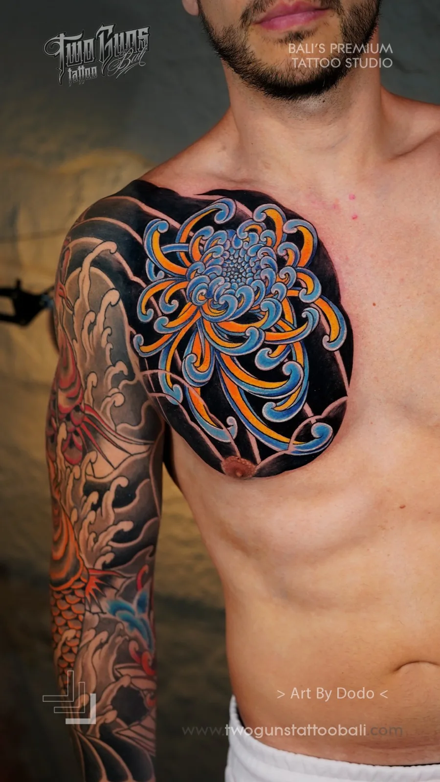 Tattoo by Two Guns Tattoo Bali at Two Guns Tattoo Bali