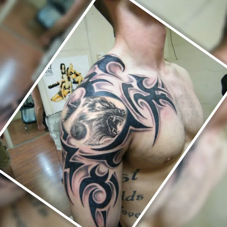 Tattoo by Ворон, тату-салон at Ворон, тату-салон