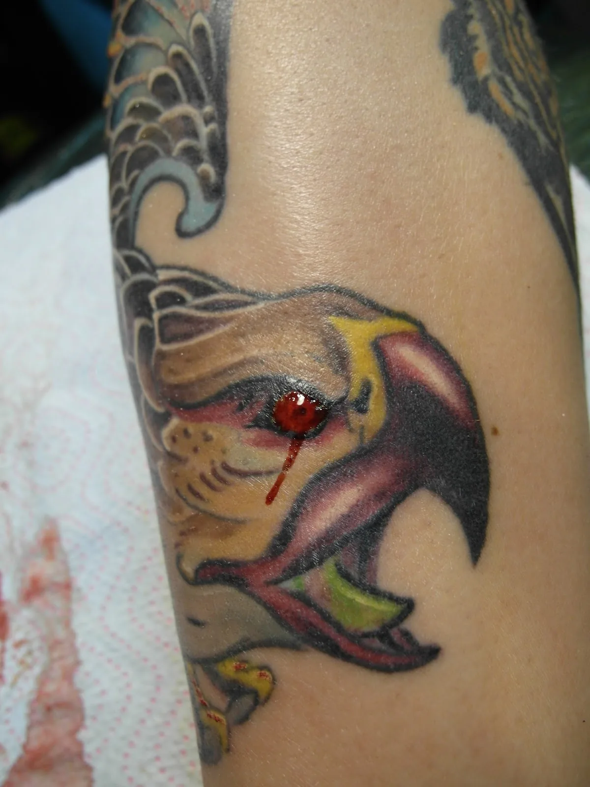 Tattoo by Ворон, тату-салон at Ворон, тату-салон