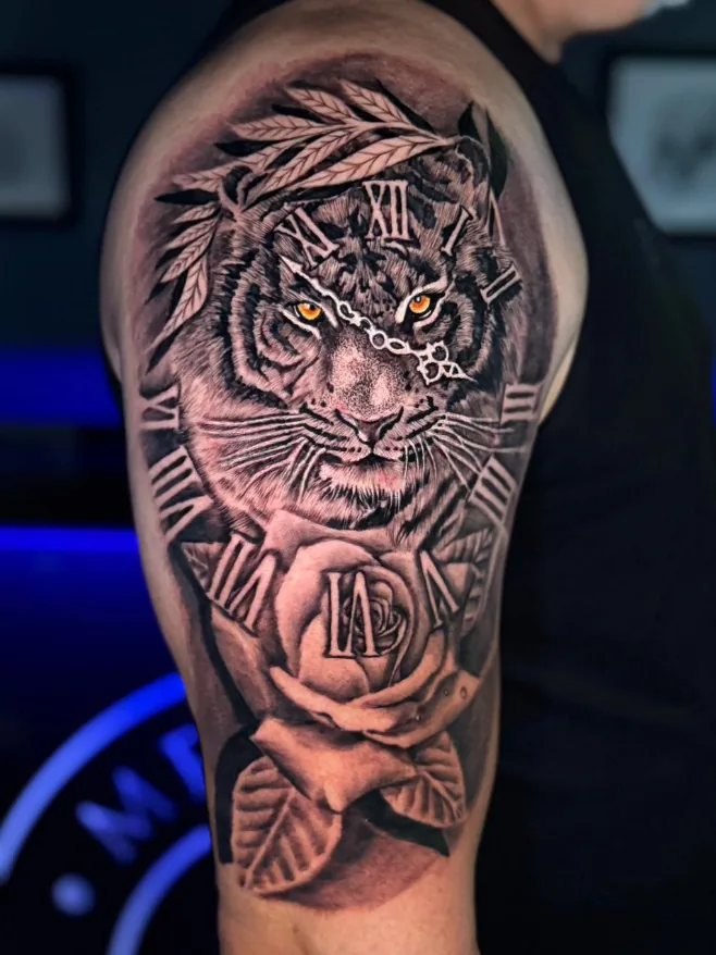 Tattoo by VOX TATTOO POBLADO MEDELLIN COMPANY at VOX TATTOO POBLADO MEDELLIN COMPANY