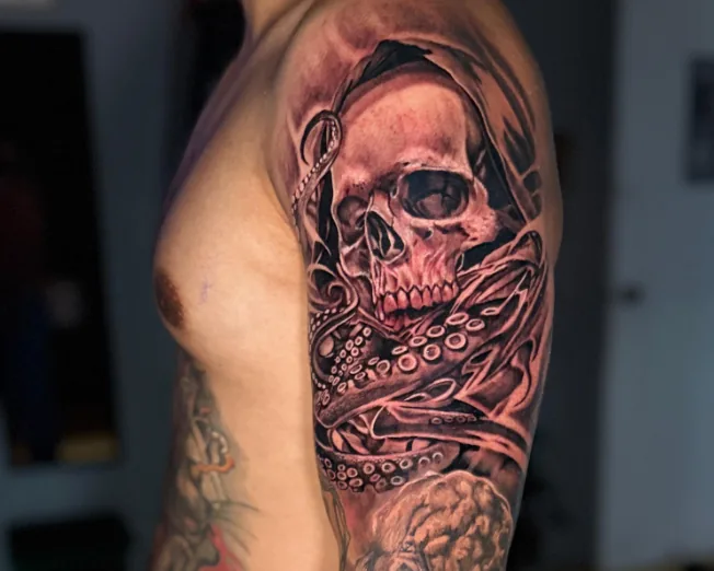 Tattoo by VOX TATTOO POBLADO MEDELLIN COMPANY at VOX TATTOO POBLADO MEDELLIN COMPANY