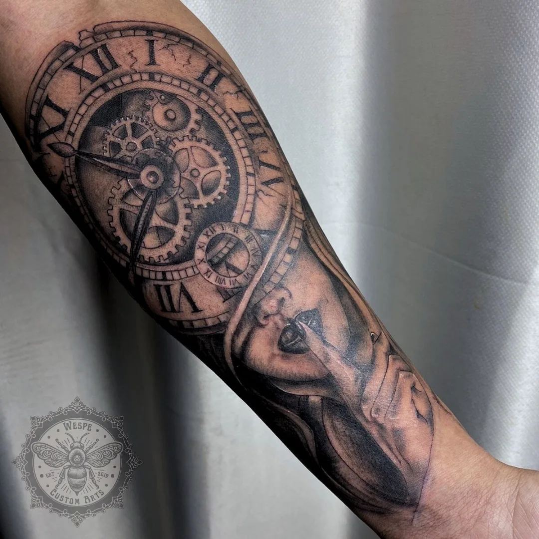 Tattoo by Wespe Custom Arts Tattoo Studio - Amanzimtoti at Wespe Custom Arts Tattoo Studio - Amanzimtoti