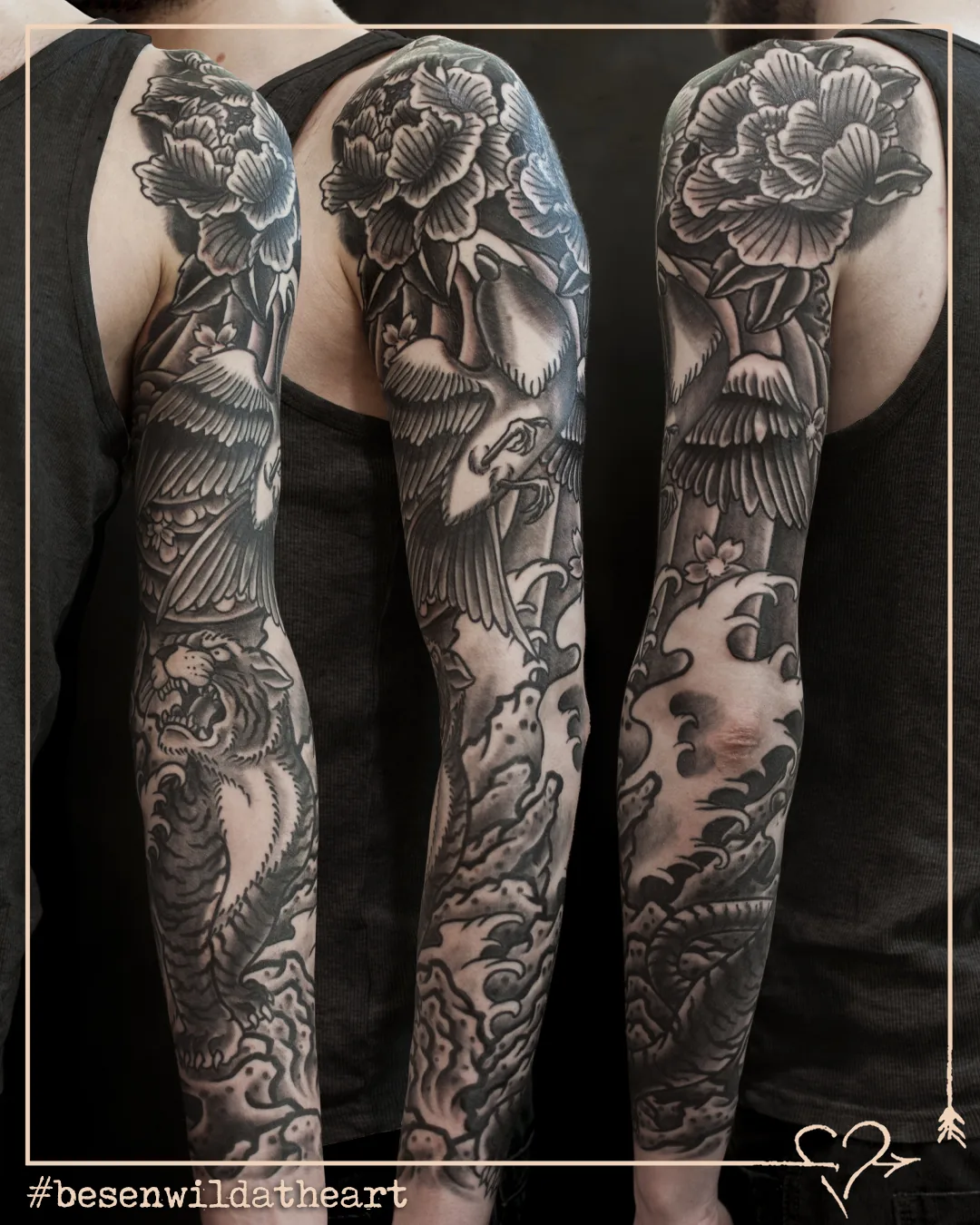 Tattoo by Wild At Heart Tattoo Munich at Wild At Heart Tattoo Munich