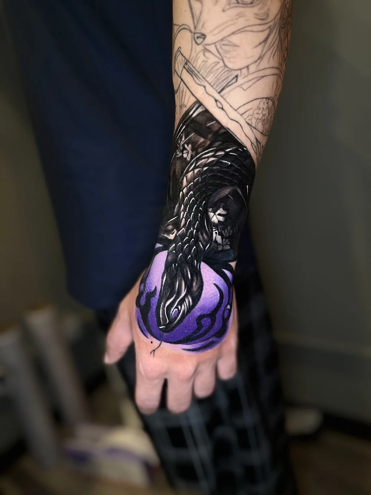 Tattoo by 一路刺青 One-way Tattoo Studio at 一路刺青 One-way Tattoo Studio