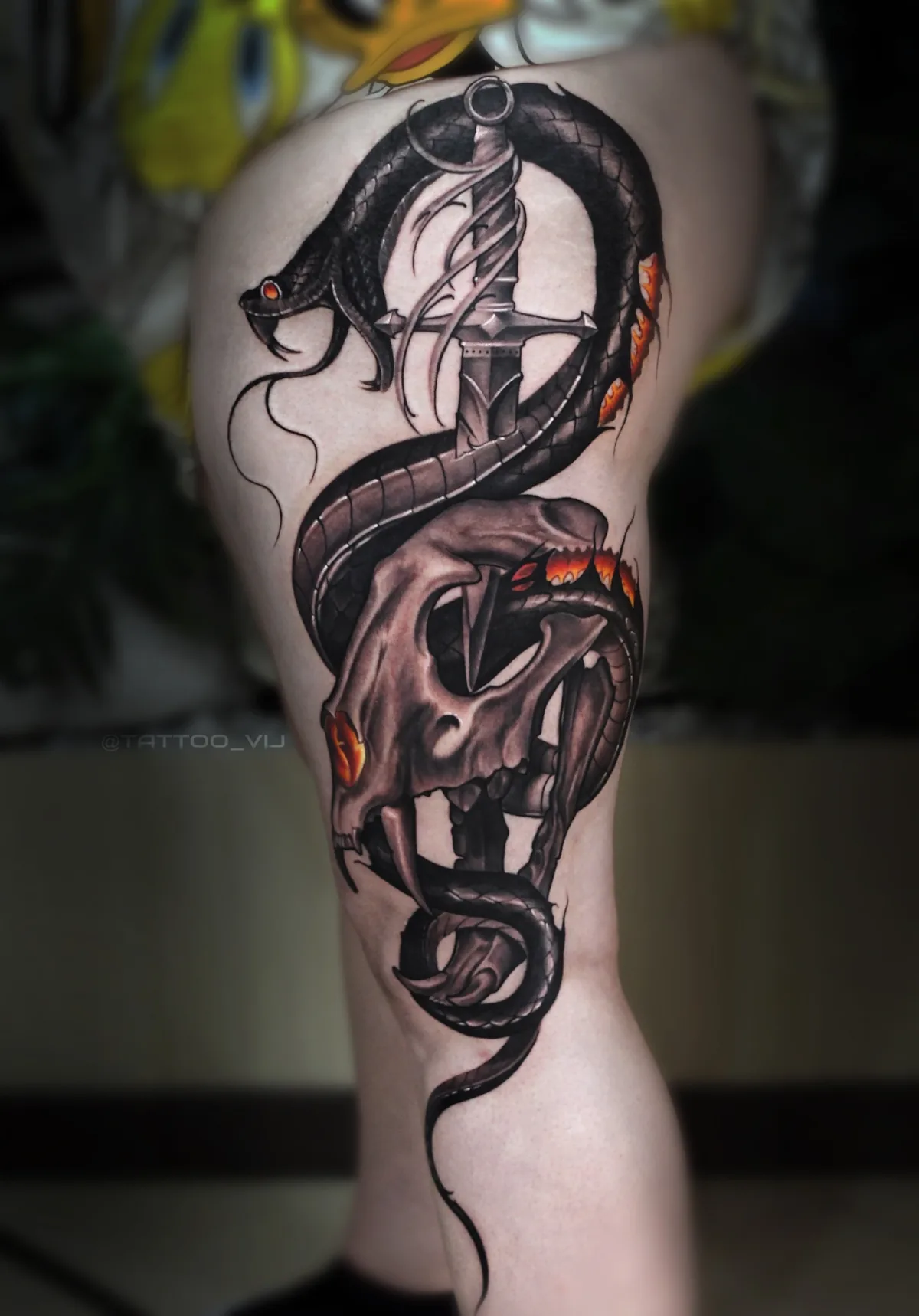Tattoo by Забивная, студия тату и маникюра at Забивная, студия тату и маникюра