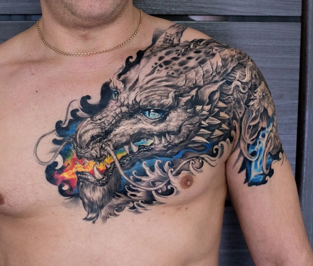 Tattoo by Здесь Бьют, тату-салон at Здесь Бьют, тату-салон