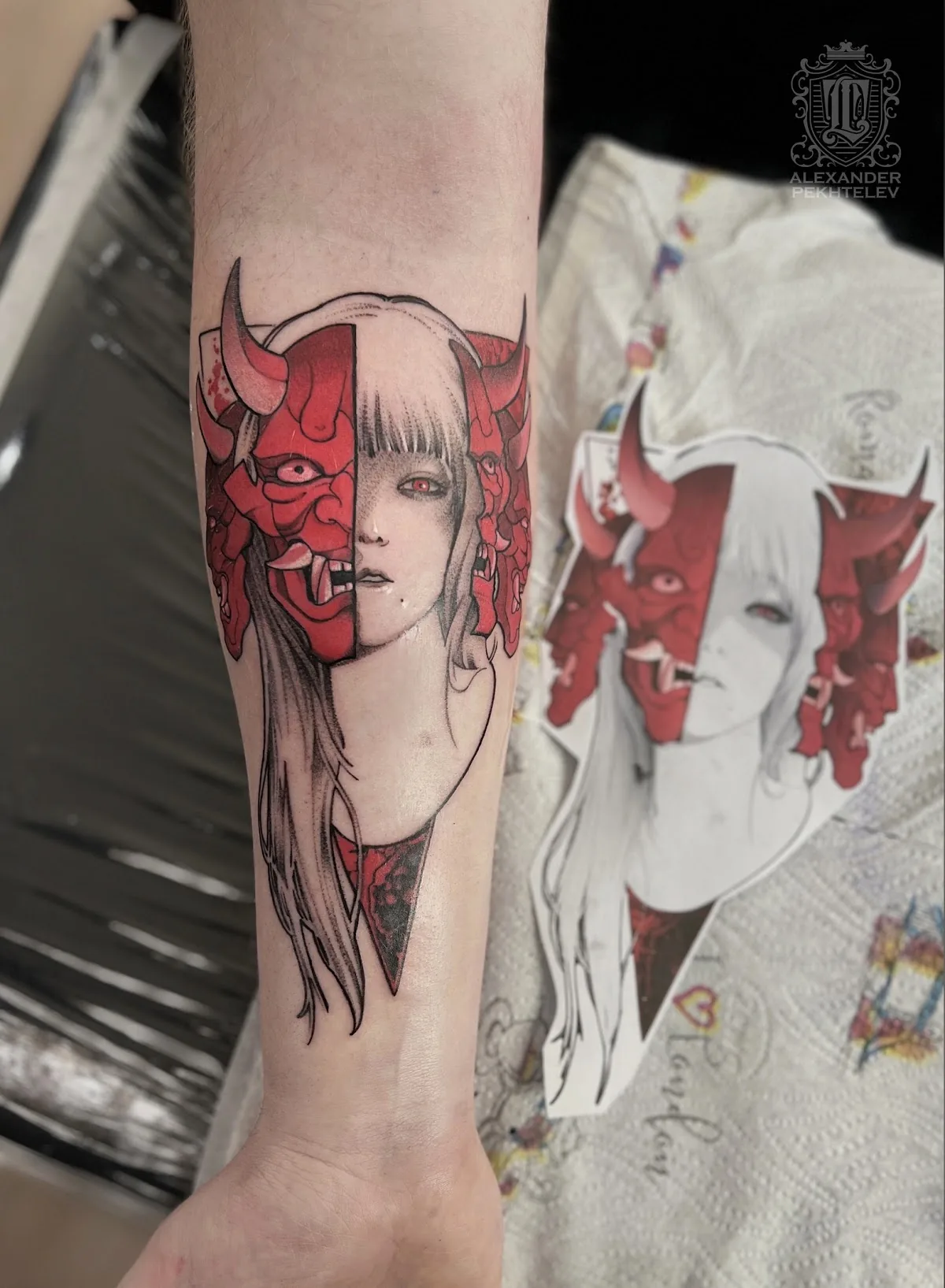 Tattoo by Злая утка, тату-студия at Злая утка, тату-студия