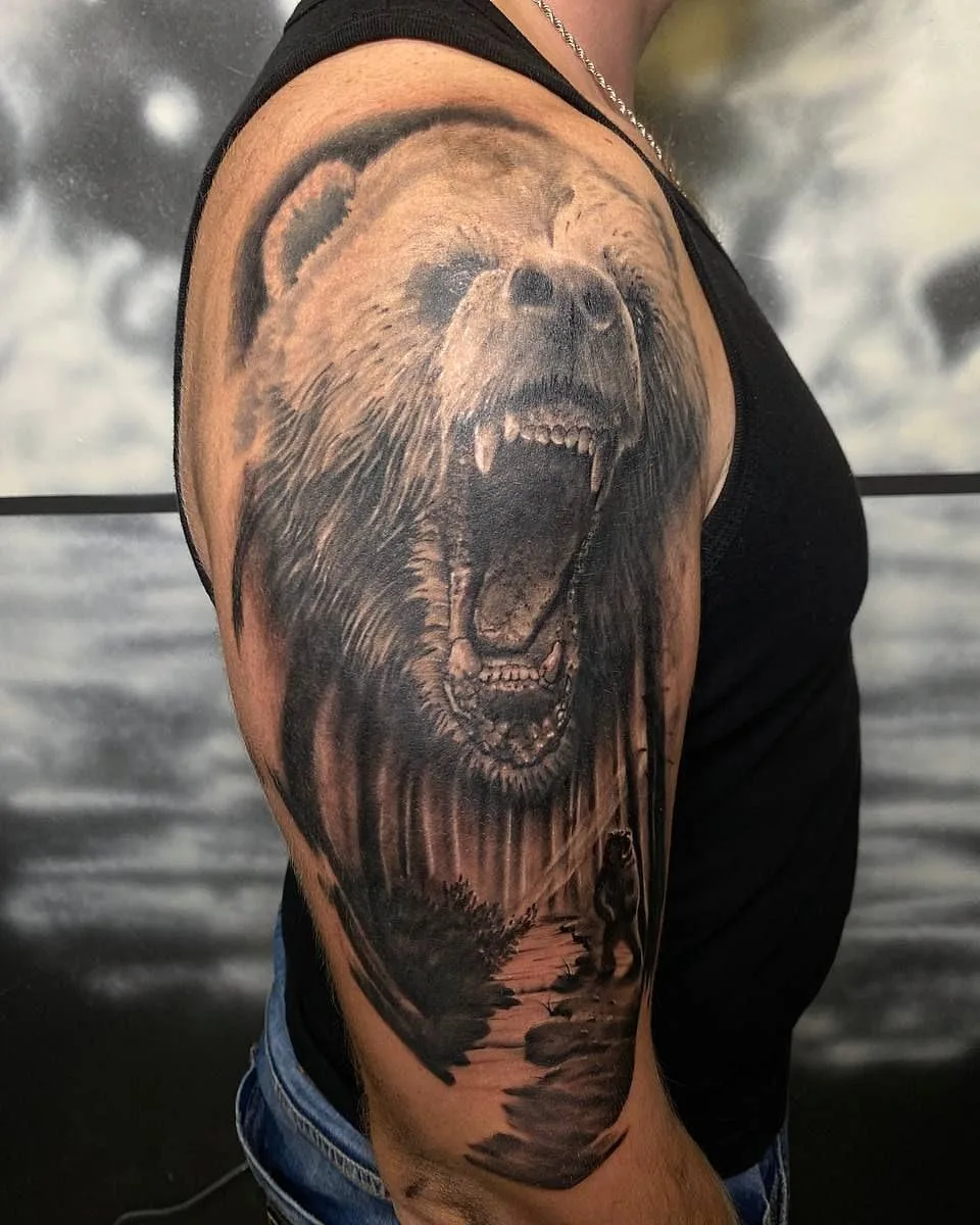 Tattoo by Золотые иглы, тату-студия at Золотые иглы, тату-студия
