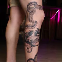 Glow tattoo
