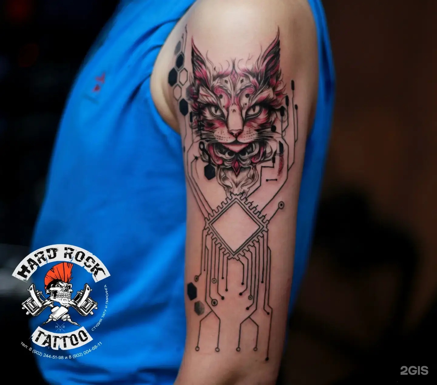 Hard rock tattoo, тату-салон