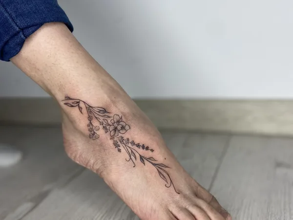Ksana Slow tattoo