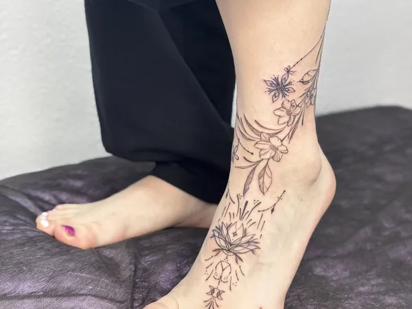 Magical tattoo dreads