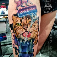 "Miami Tattoo" Vancouver, Canada.