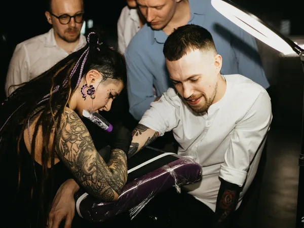 Pew-Pew tattoo