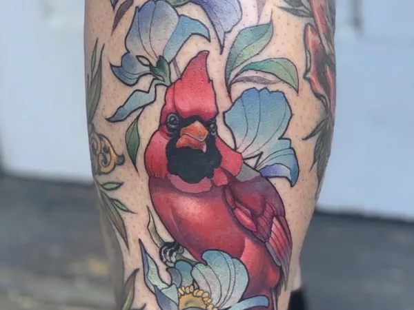 RED KESTREL TATTOO
