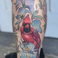 RED KESTREL TATTOO