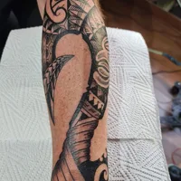Rising Dragon Tattoo
