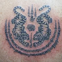 Sak Yant Thai Tattoo Shrine/Temple, Masters, Ajarn Sak, Ajarn Nak.