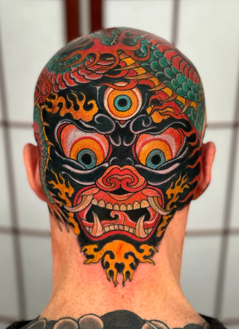 Kopftattoos: 40 kreative Meisterwerke f&uuml;r die Mutigsten