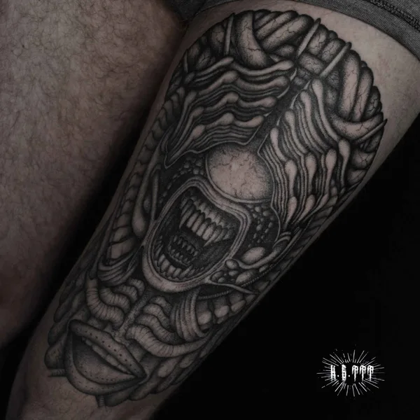 Author's Style tattoo by Клим Шахнин in Saint Petersburg