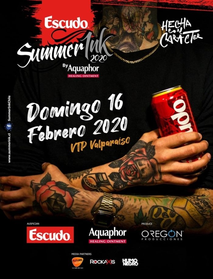 Escudo Summer Ink Chile 2020 Escudo Summer Ink Chile 2020