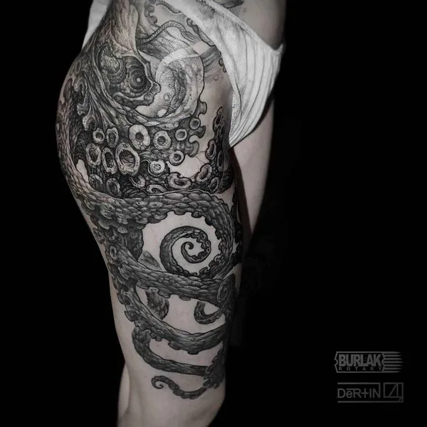 Ornamental tattoo by Антон Дёртин in Тольятти