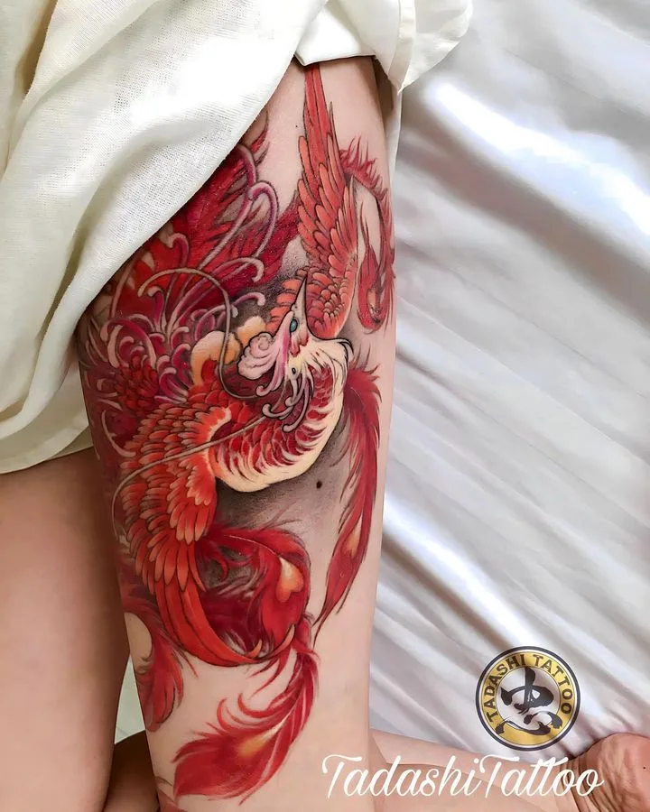 Phoenix Tattoo - @tadashitattoovn