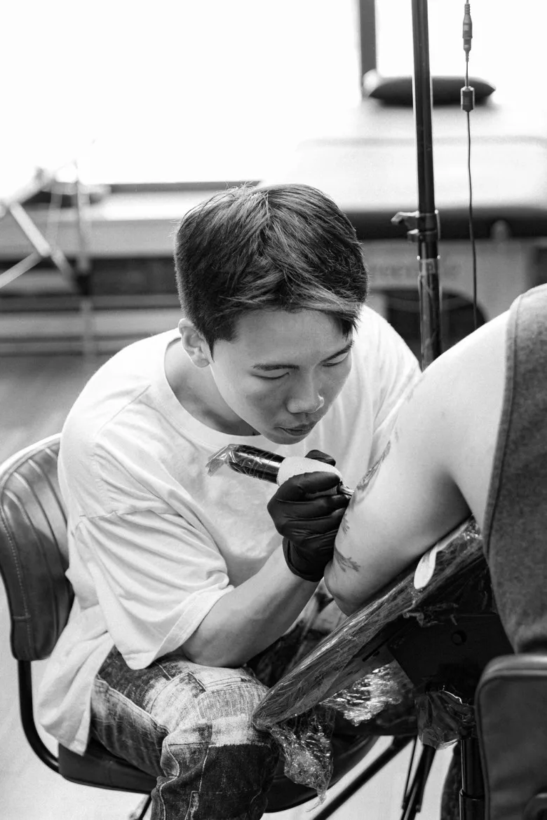 Tattoo artist Tae