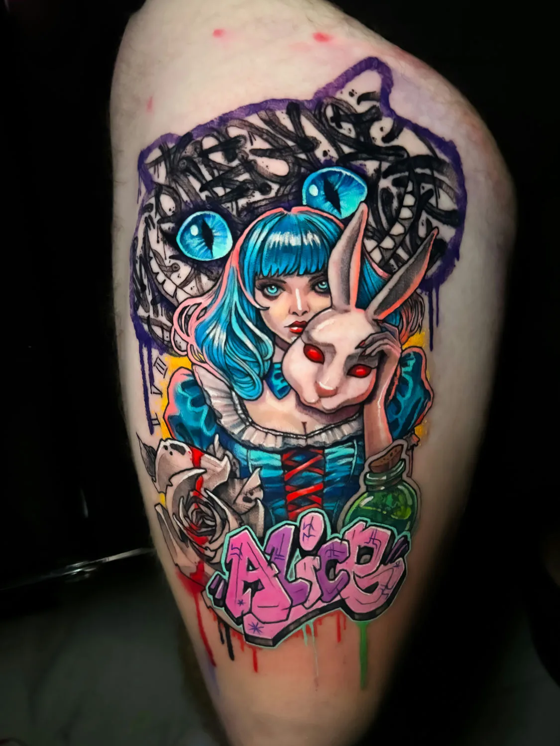 Tattoo artist Kate Perets