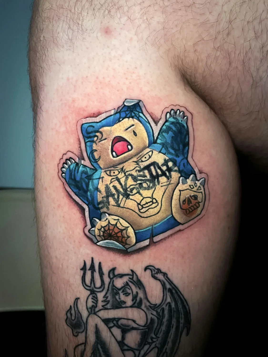 Tattoo artist Kate Perets