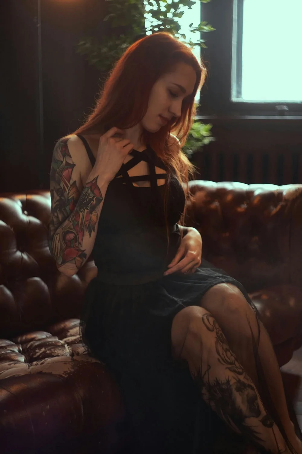 Tattoo artist Maria Tzimisk